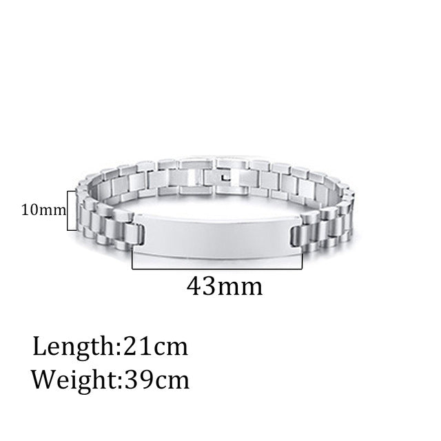 Signature chain bracelet color options