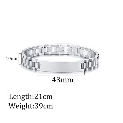 Signature chain bracelet color options