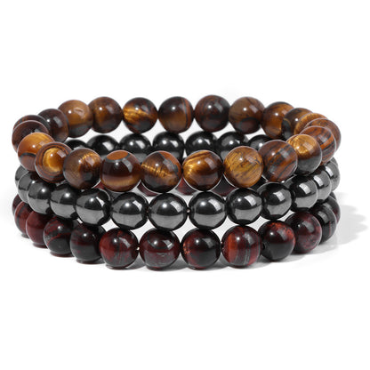 Natural Stone Bead Bracelet