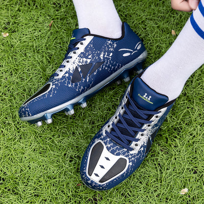 Non-slip football boots sole view