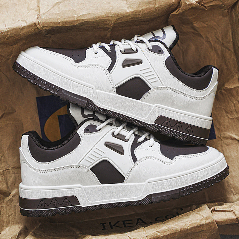 Chunky low-top sneakers sole view