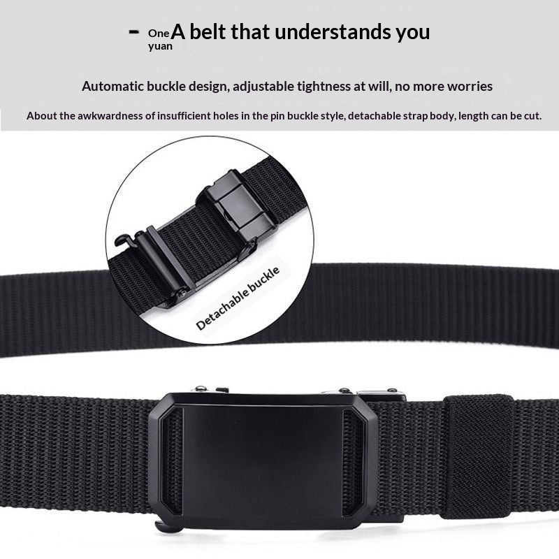 Nylon outdoor belt color options