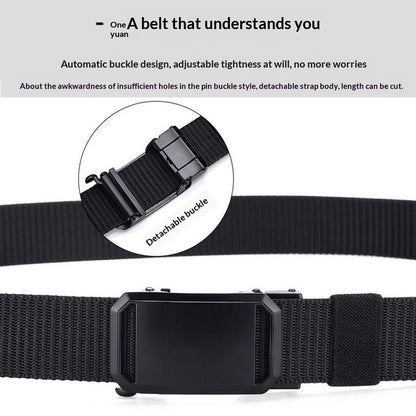 Nylon outdoor belt color options