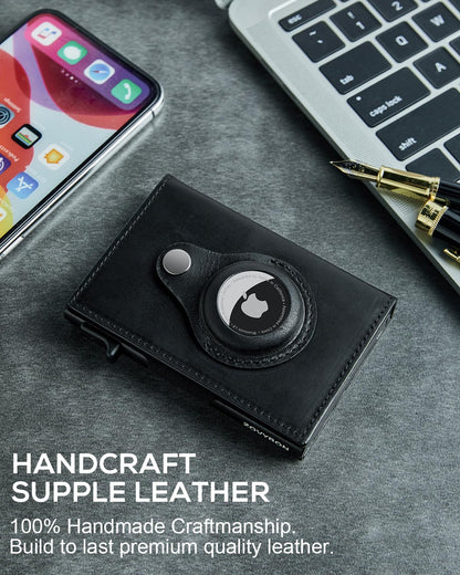 Airtag slim wallet card slots