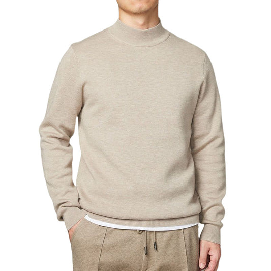 Refined fall turtleneck main view on model