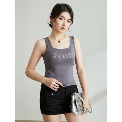 Slim Fit Short Vest
