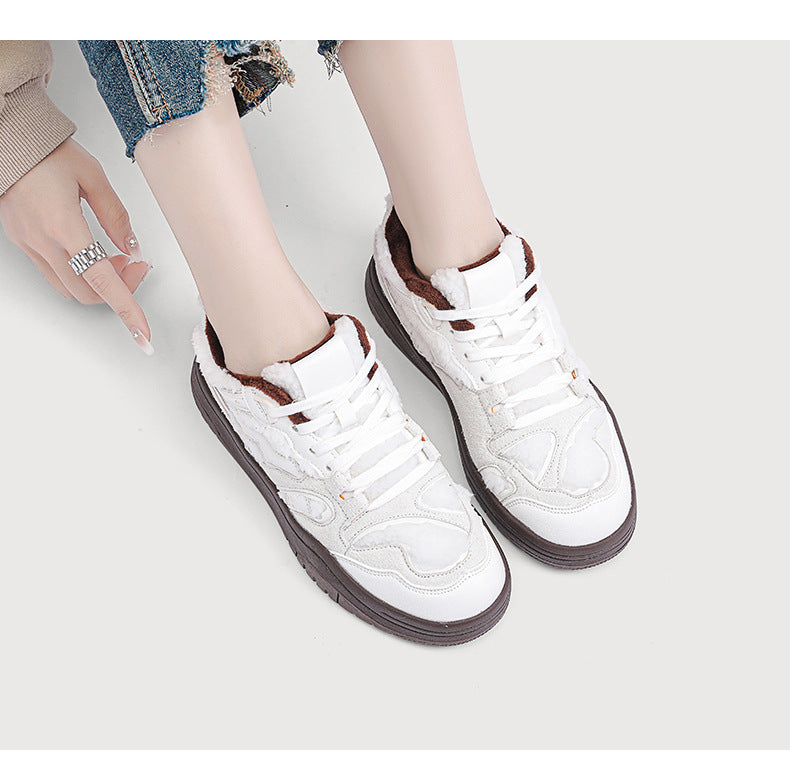 Campus fashion shoes pair view