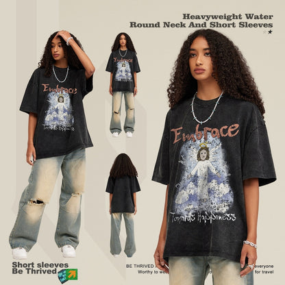 Unisex Retro Loose Tee