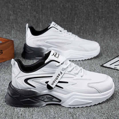 Breathable running shoes side view