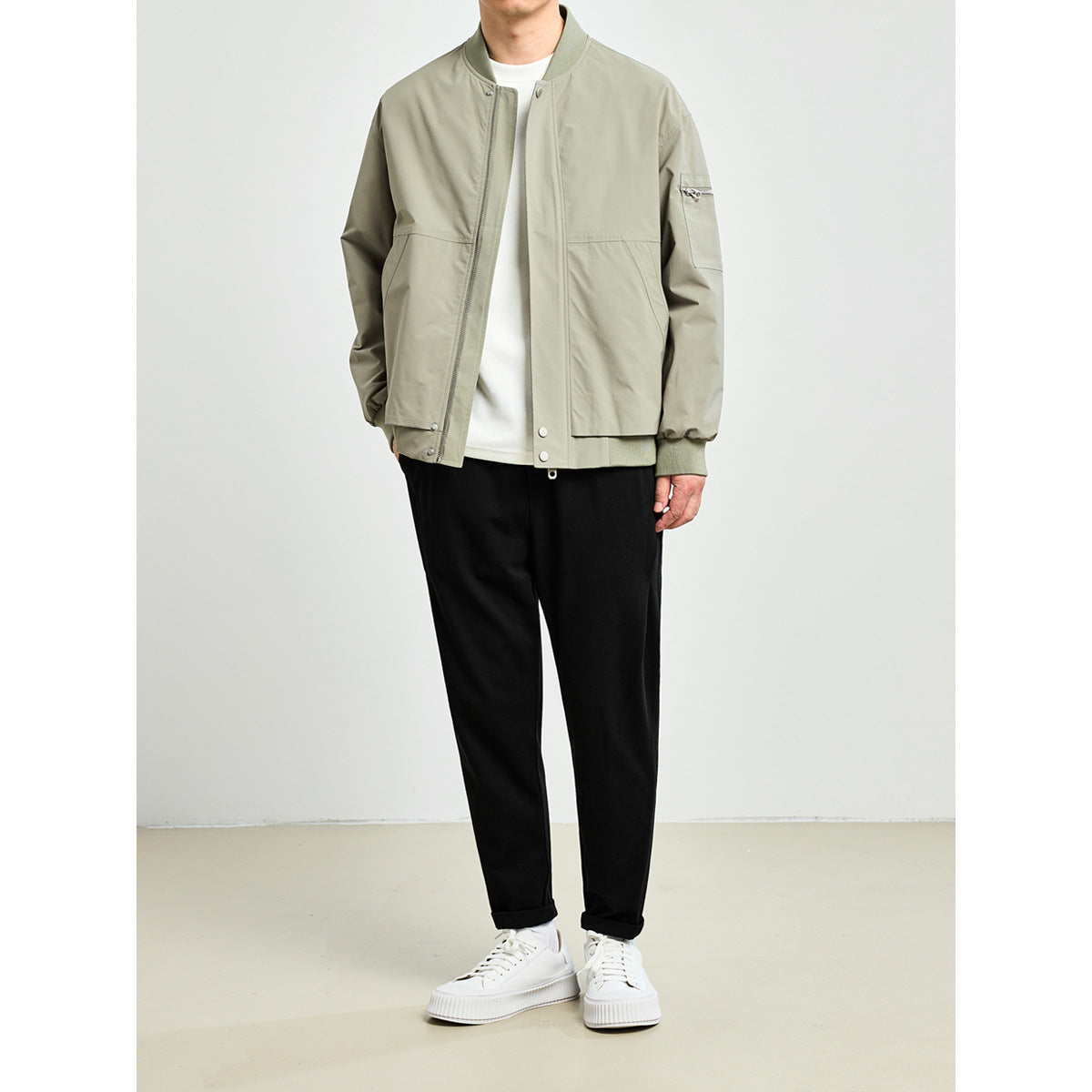 Spring Solid Jacket