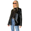 Lapel Casual Leather Jacket