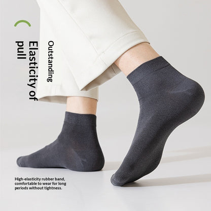 Odor-absorbent mid socks lifestyle