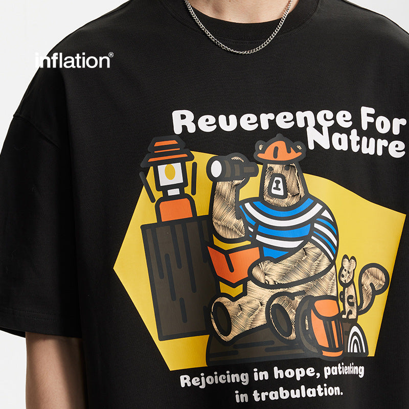 Camping Bear Tee