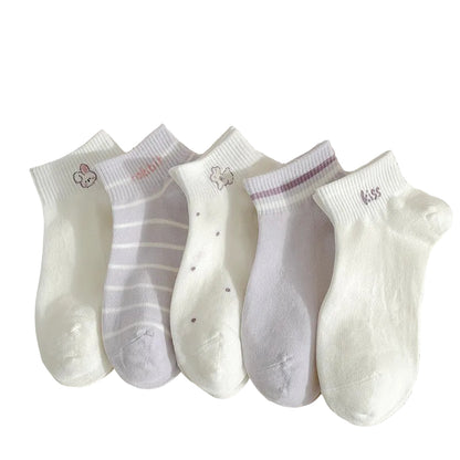 Cute cartoon ankle socks main view