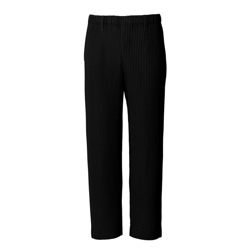 Ribbed cotton pantalon waistband close-up