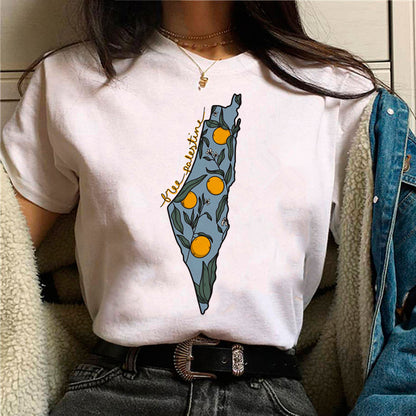 Tokyo Palestine graphic tee lifestyle