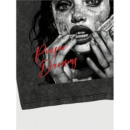 Figure Letter Tee