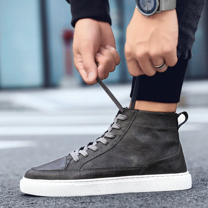 All-match leather shoes sole view