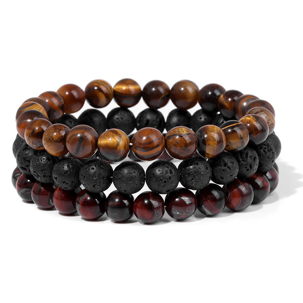 Natural Stone Bead Bracelet