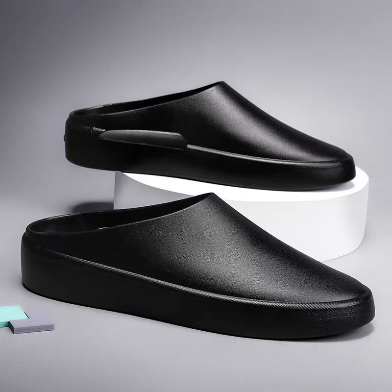 Baotou croc slippers lifestyle
