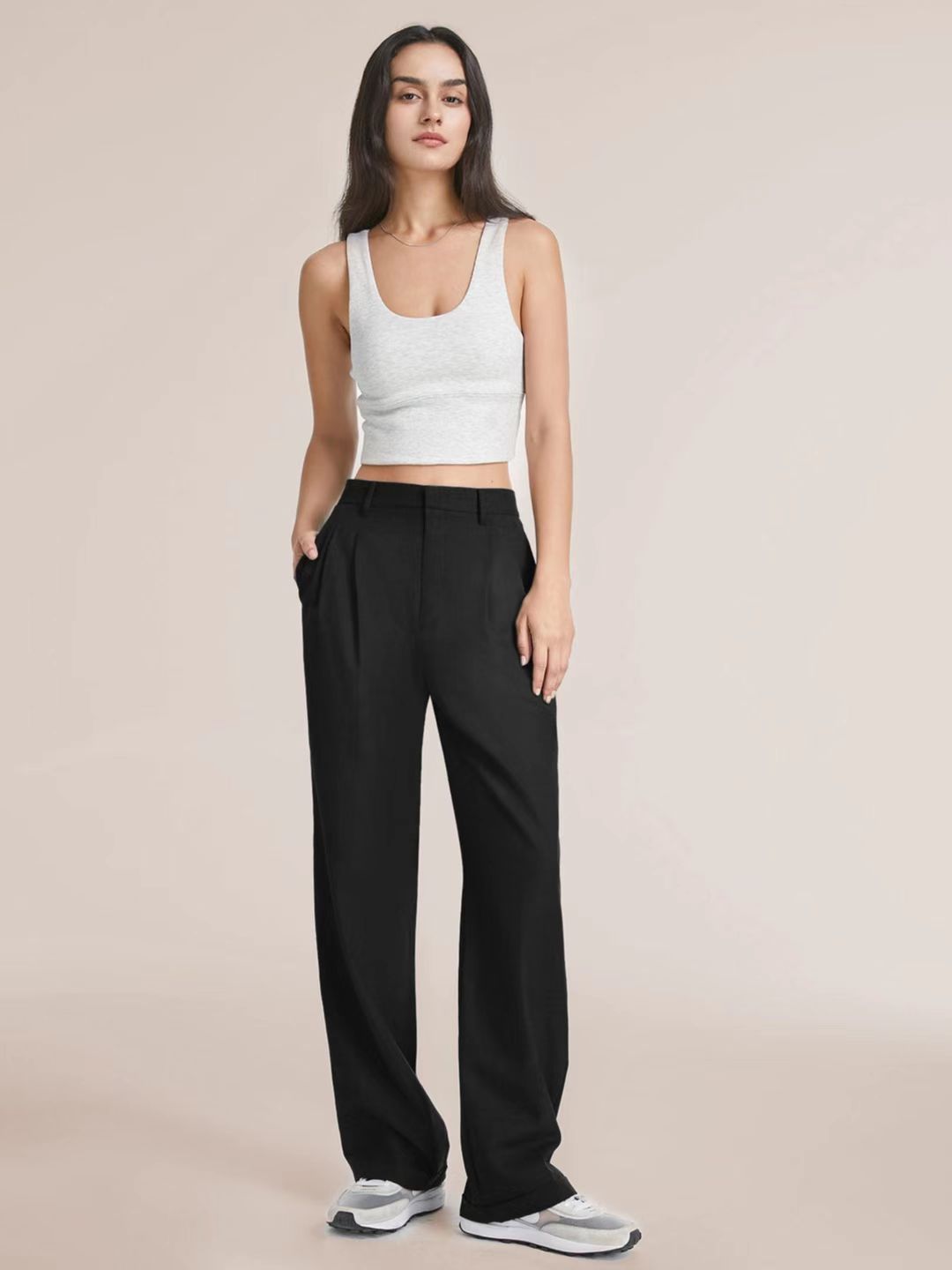 Serena wide-leg trousers alternate color