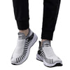 Stripe mesh socks main view