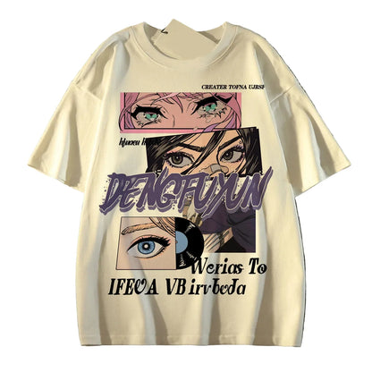 New Anime Loose Print Tee