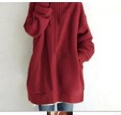 Oversized Hooded Zip Style