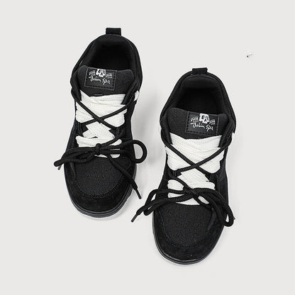 Retro heavy industry sneakers detail