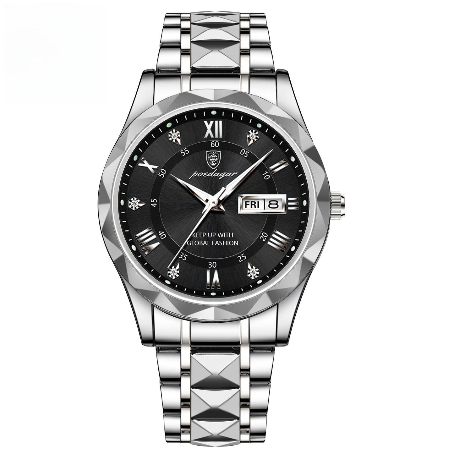 Classic Two-Tone Steel Watch