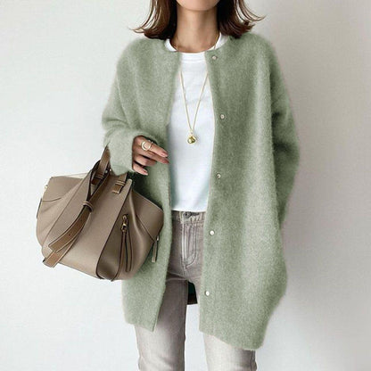 Single Breasted Knit Cardigan