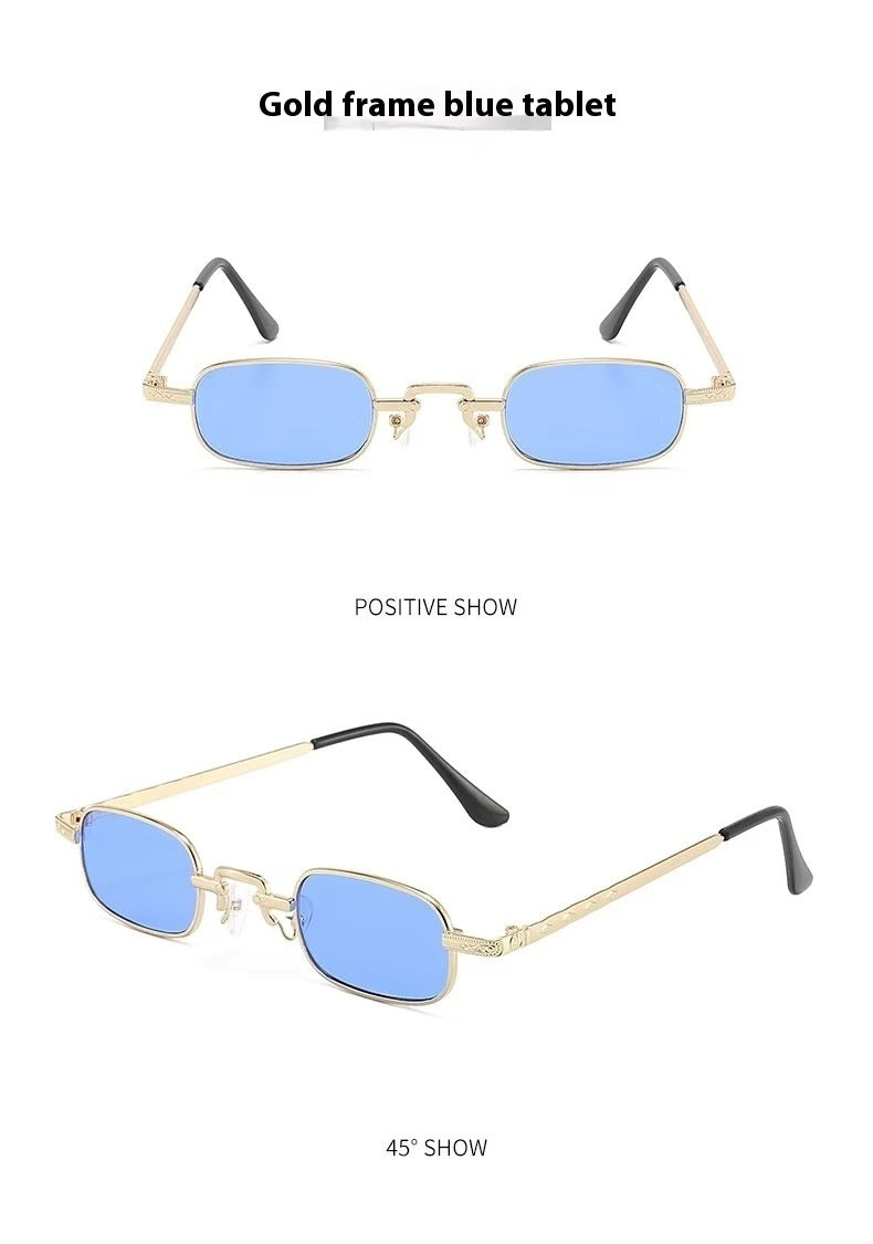 Unisex hip hop sunglasses lens detail