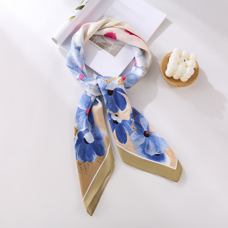 Premium Variety Impressionist Garden Scarf