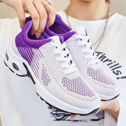 Aura run sneakers side view