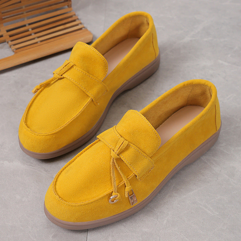 Suede Lady Loafers