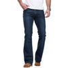 Men's slim fit washed jeans casual streetwear denim