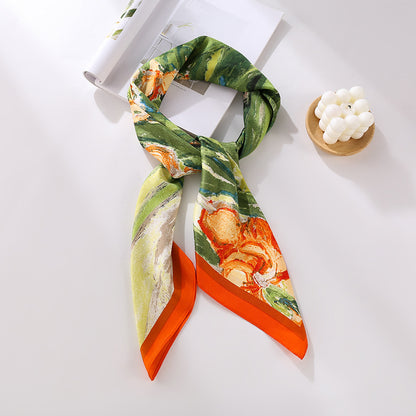 Premium Variety Impressionist Garden Scarf