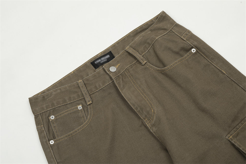 Men's slightly flared jeans color options