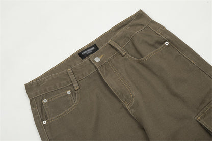 Men's slightly flared jeans color options