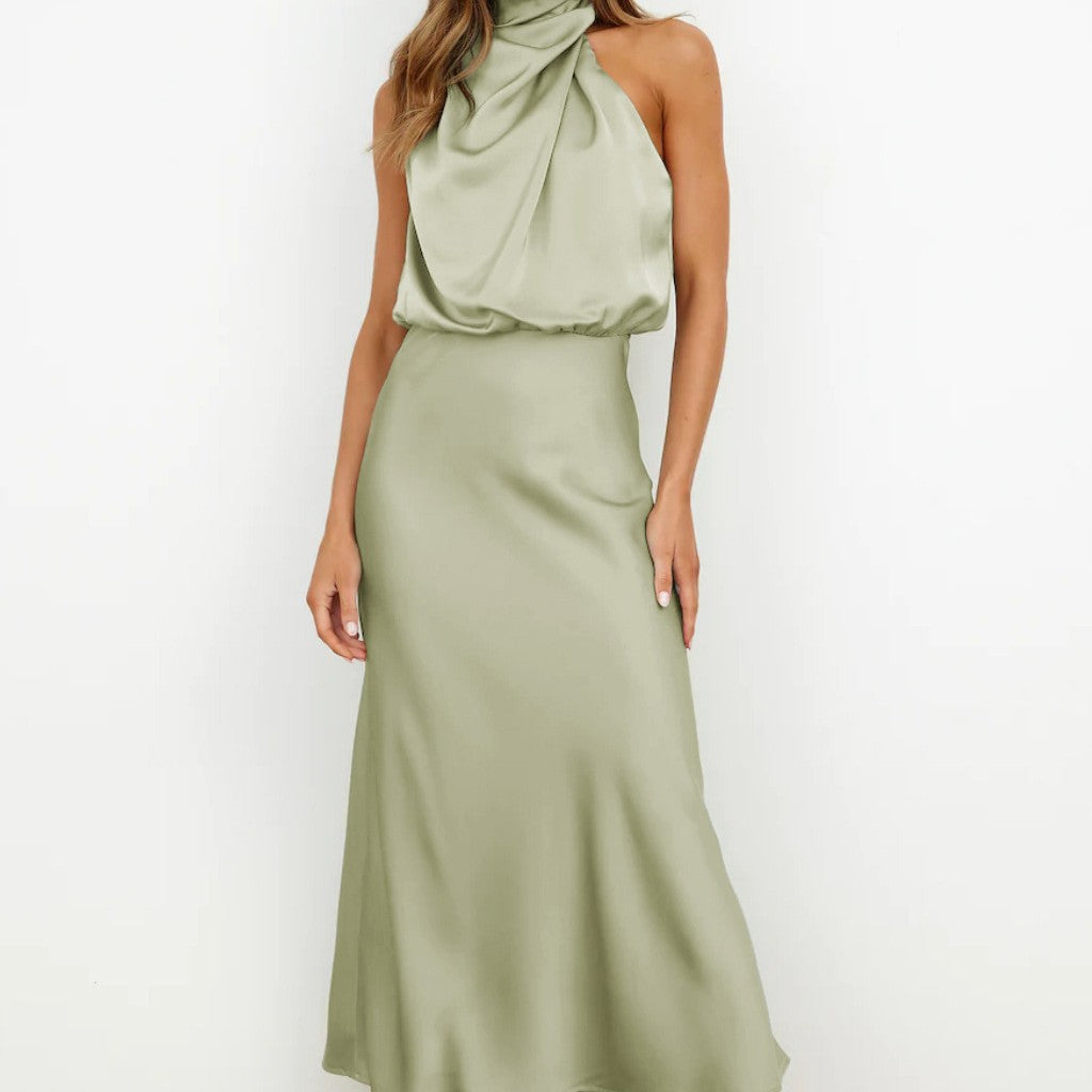 Elegant Sleeveless Summer Dress