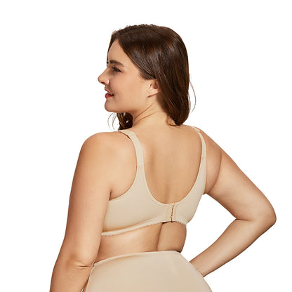 Plus size nursing bra back view