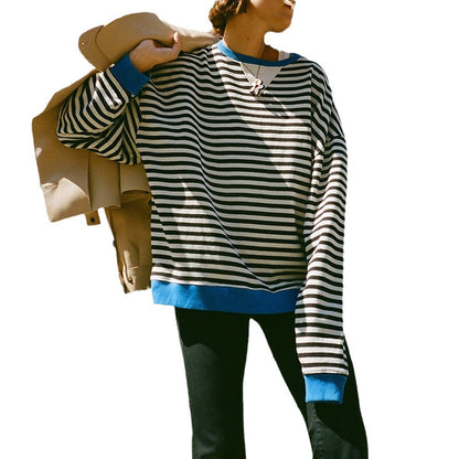 Multicolor striped sweater main view