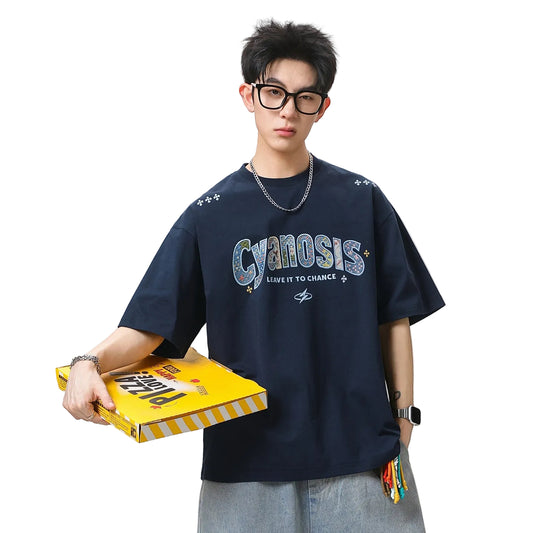 Embroidered Patch Tee
