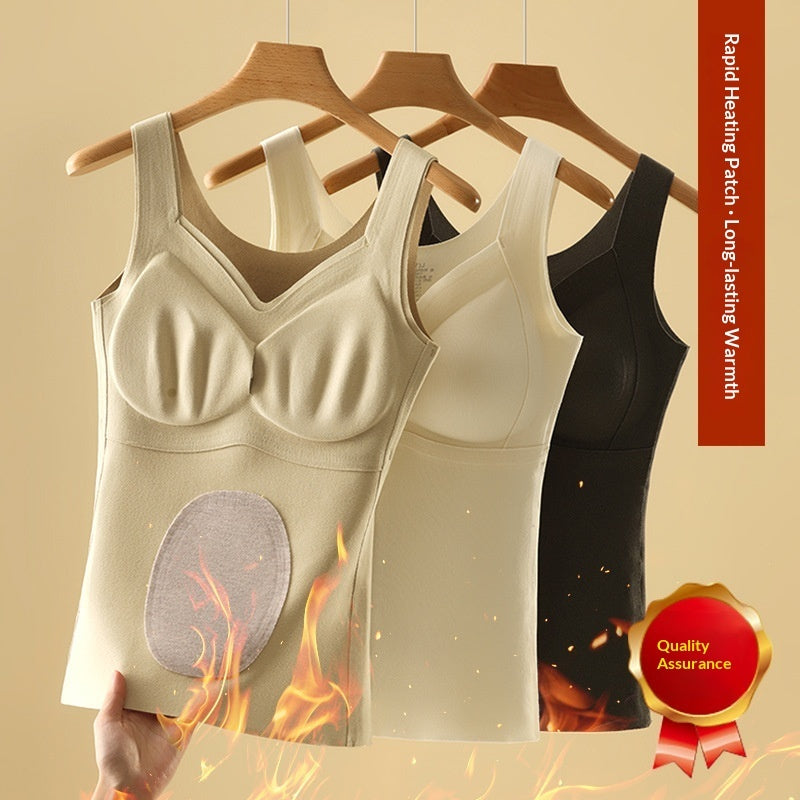 Thermal massage support bra lifestyle