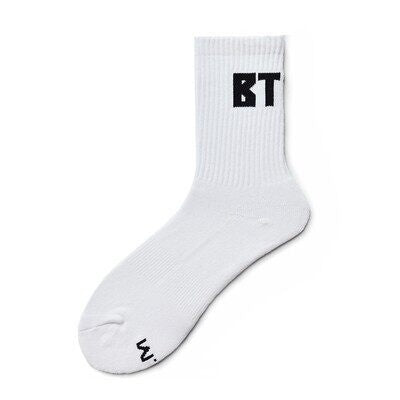 Fitness cotton socks color options