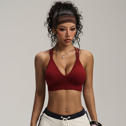 Camisole Strap Sports Bra