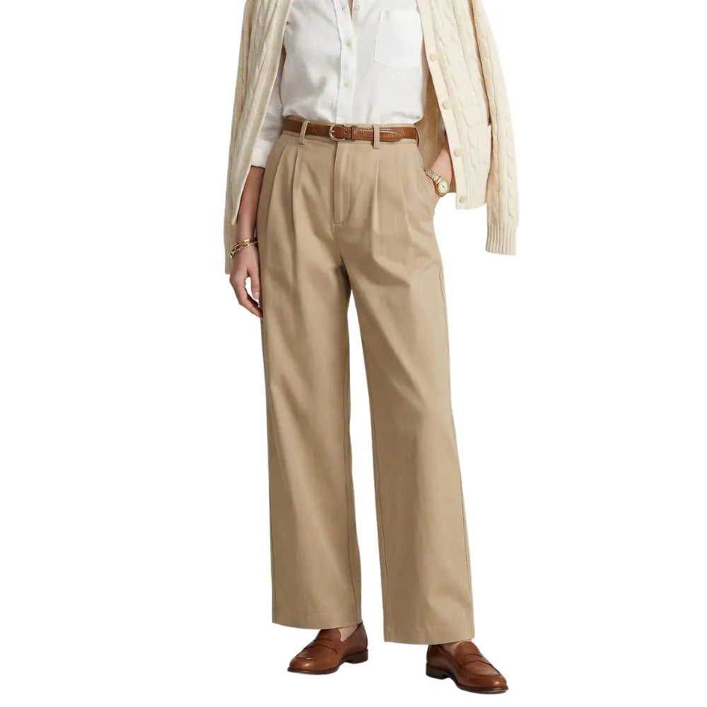 Women's capri pants high waist cropped summer trousers
