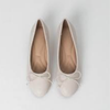 Women's leather pea versatile slip-on shoes Korean fashion