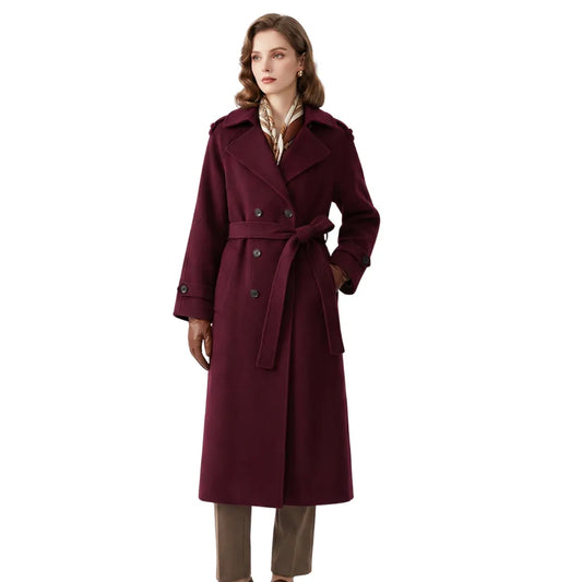 Women's premium heritage trench coat classic old money outerwear