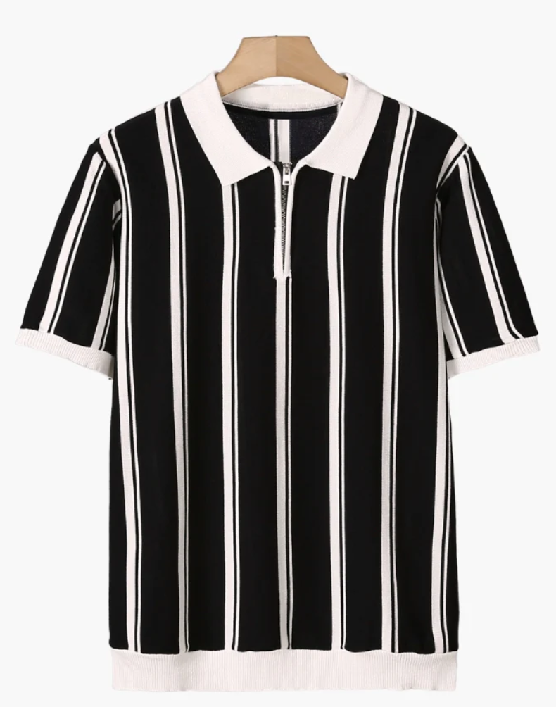 Modena half-zip side view